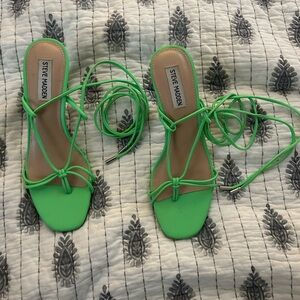 Steve Madden Women's Green Sandals